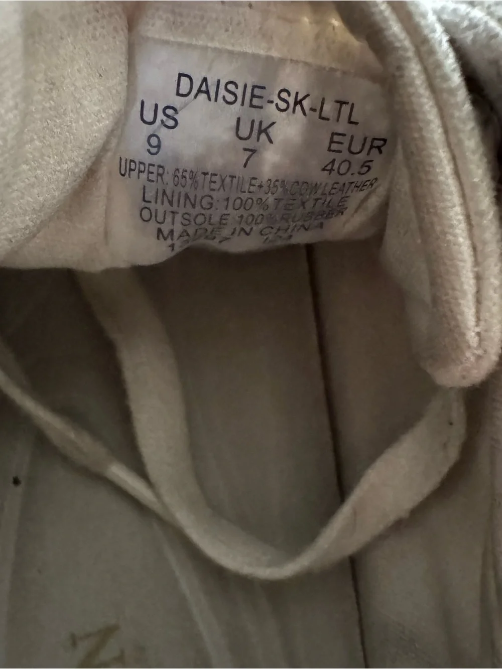 LRL Ralph Lauren Daisie Canvas & Suede Sneaker